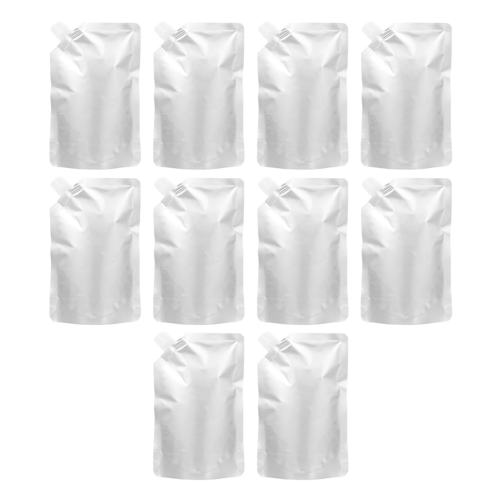 10 Pcs Drinking Pouches Suction Bag Reusable Portable Liquor Juice Plastic Travel Bags Food Grade Foldable Containers
10 Pcs Drinking Pouches Suction Bag Reusable Portable Liquor Juice Plastic Travel Bags Food Grade Foldable Containers