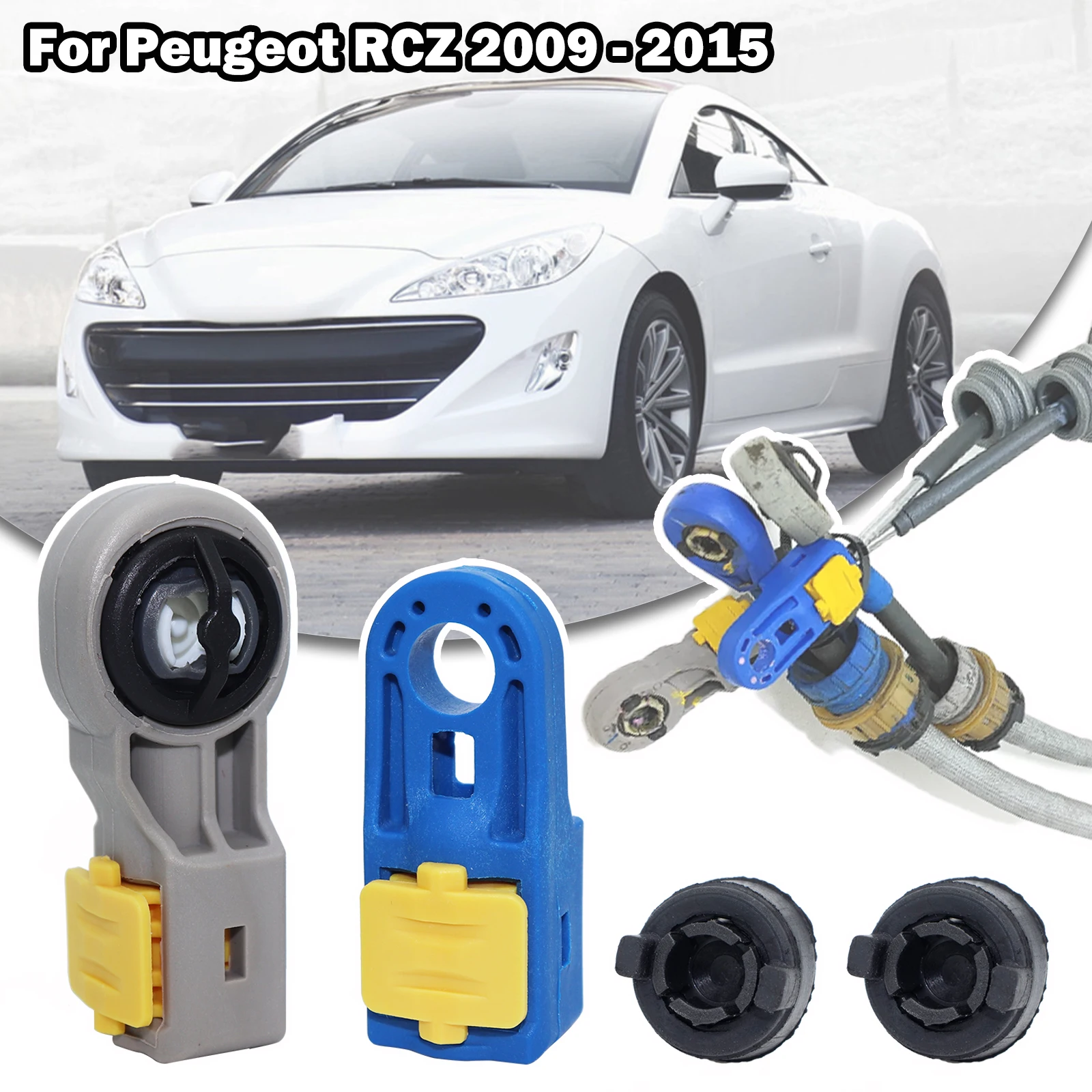 Manual Transmission Gear Shift Linkage Cable Control Gearbox Lever End Connector Adjuster Replace For Peugeot RCZ 2009 - 2015
Manual Transmission Gear Shift Linkage Cable Control Gearbox Lever End Connector Adjuster Replace For Peugeot RCZ 2009 - 2015