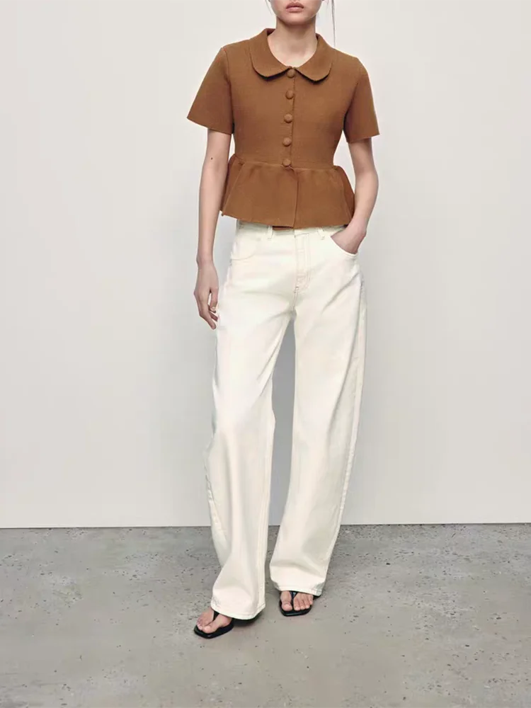 Уютная вязаная короткая юбка-кардиган с универсальным подолом для женщин, модная летняя новинка 2025 года, для повседневной носки
Уютная вязаная короткая юбка-кардиган с универсальным подолом для женщин, модная летняя новинка 2025 года, для повседневной носки