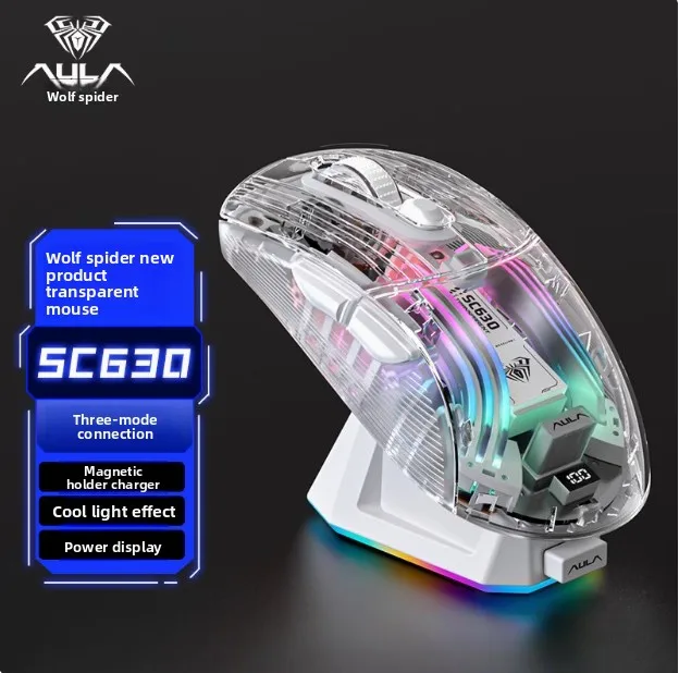 AULA S80 Tri-mode Gamer USB Wired Mouse 7200DPI Lightweight Transparent Ergonomic Computer Office Gamer Mice For PC Laptop gift
AULA S80 Tri-mode Gamer USB Wired Mouse 7200DPI Lightweight Transparent Ergonomic Computer Office Gamer Mice For PC Laptop gift
