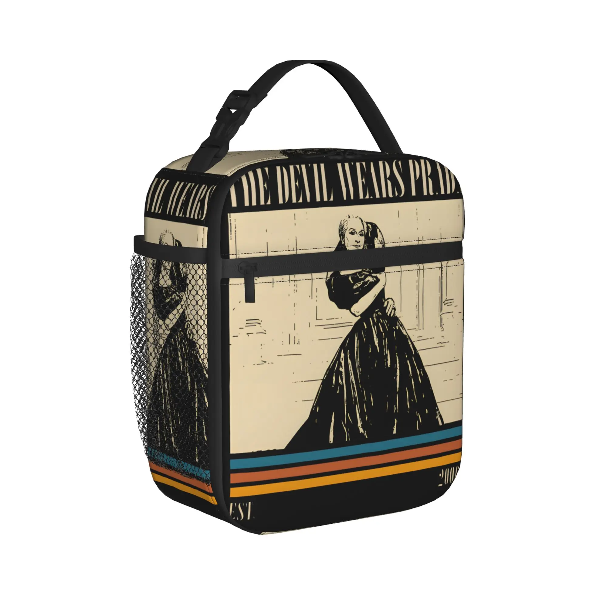 Miranda Priestly The Devil Wears Retro Thermal Insulated Lunch Bag for Office Reusable Bento Box Cooler Thermal Food Box
Miranda Priestly The Devil Wears Retro Thermal Insulated Lunch Bag for Office Reusable Bento Box Cooler Thermal Food Box