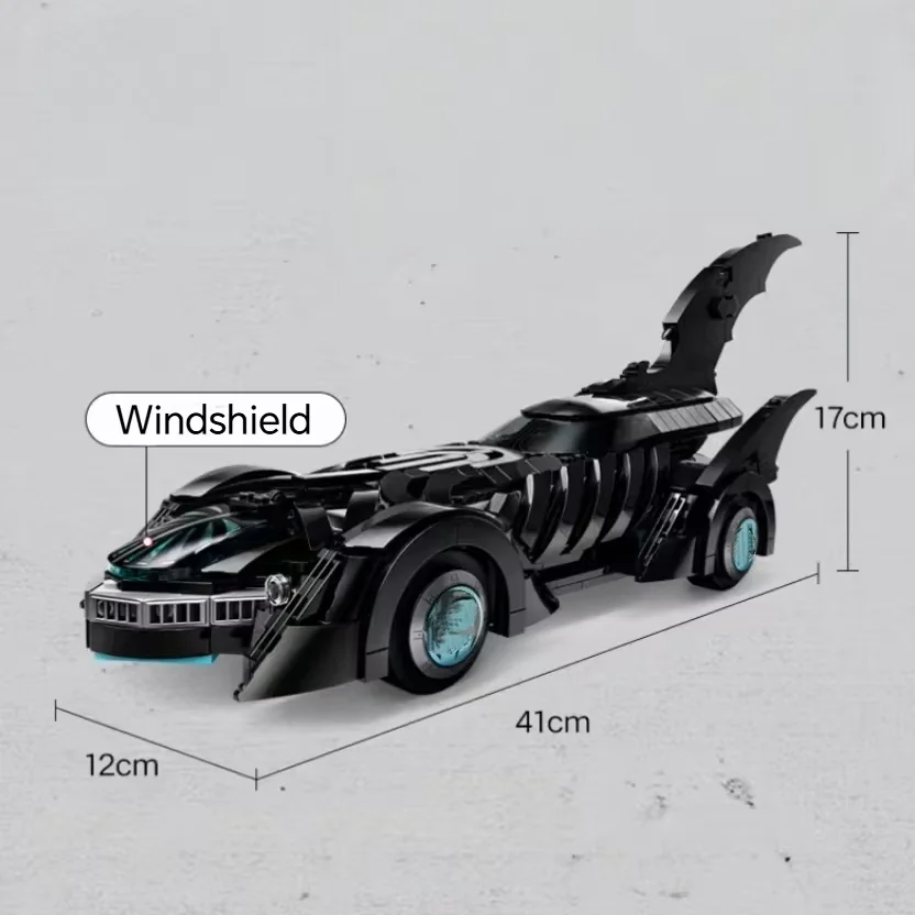 Новинка 2026: Конструктор «Бэтмобиль» (Суперкар) из серии «Герои», модель 76304, 909 деталей. Игрушка-головоломка. Подарок на День рождения и праздники.
Новинка 2026: Конструктор «Бэтмобиль» (Суперкар) из серии «Герои», модель 76304, 909 деталей. Игрушка-головоломка. Подарок на День рождения и праздники.