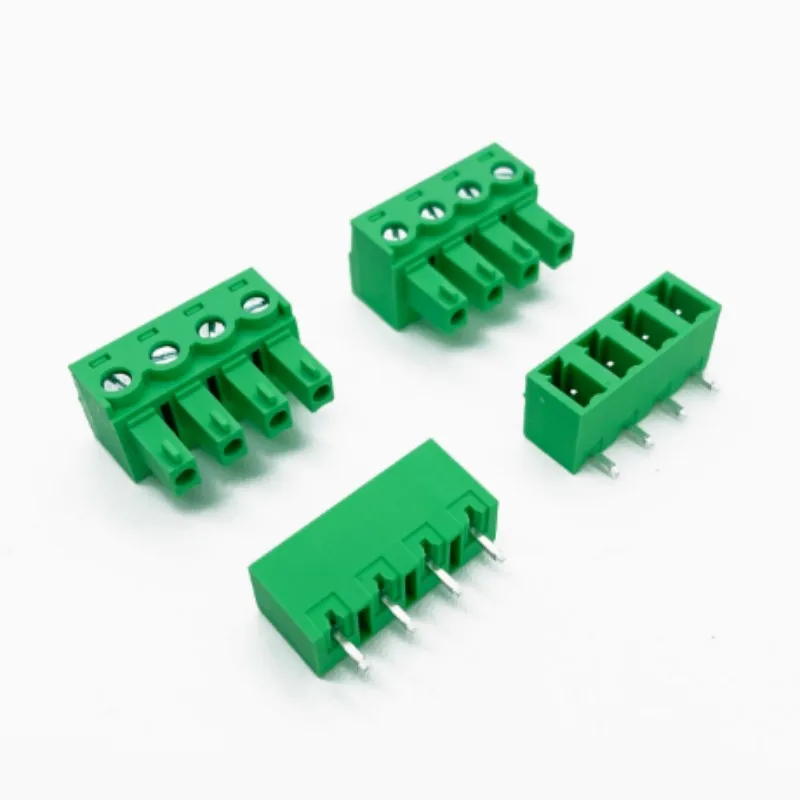 5Pairs 2EDG15K 2EDG15R 2EDG15V 5.08mm PCB Screw Terminal Block 2-12Pin Male Plug Female Socket Pin Header Connector
5Pairs 2EDG15K 2EDG15R 2EDG15V 5.08mm PCB Screw Terminal Block 2-12Pin Male Plug Female Socket Pin Header Connector