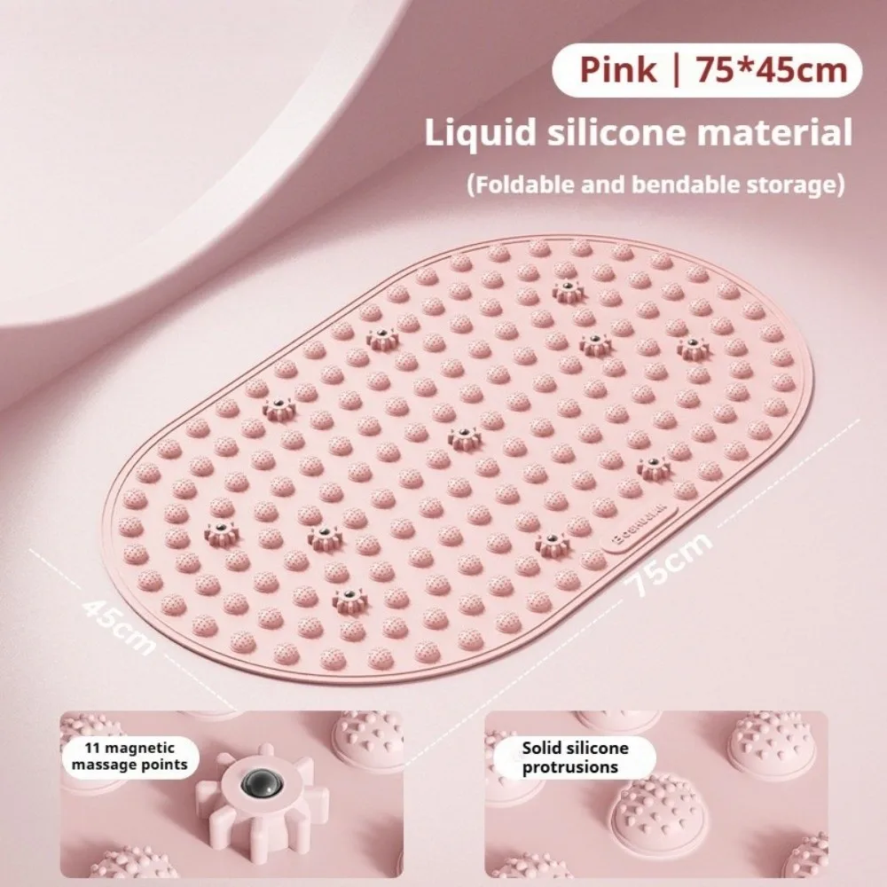 45x75cm Foot Massage Pad Anti-Slip Liquid Silicone Acupressure Mat Sweat-Proof Heat-Resistant Foot Mat
45x75cm Foot Massage Pad Anti-Slip Liquid Silicone Acupressure Mat Sweat-Proof Heat-Resistant Foot Mat