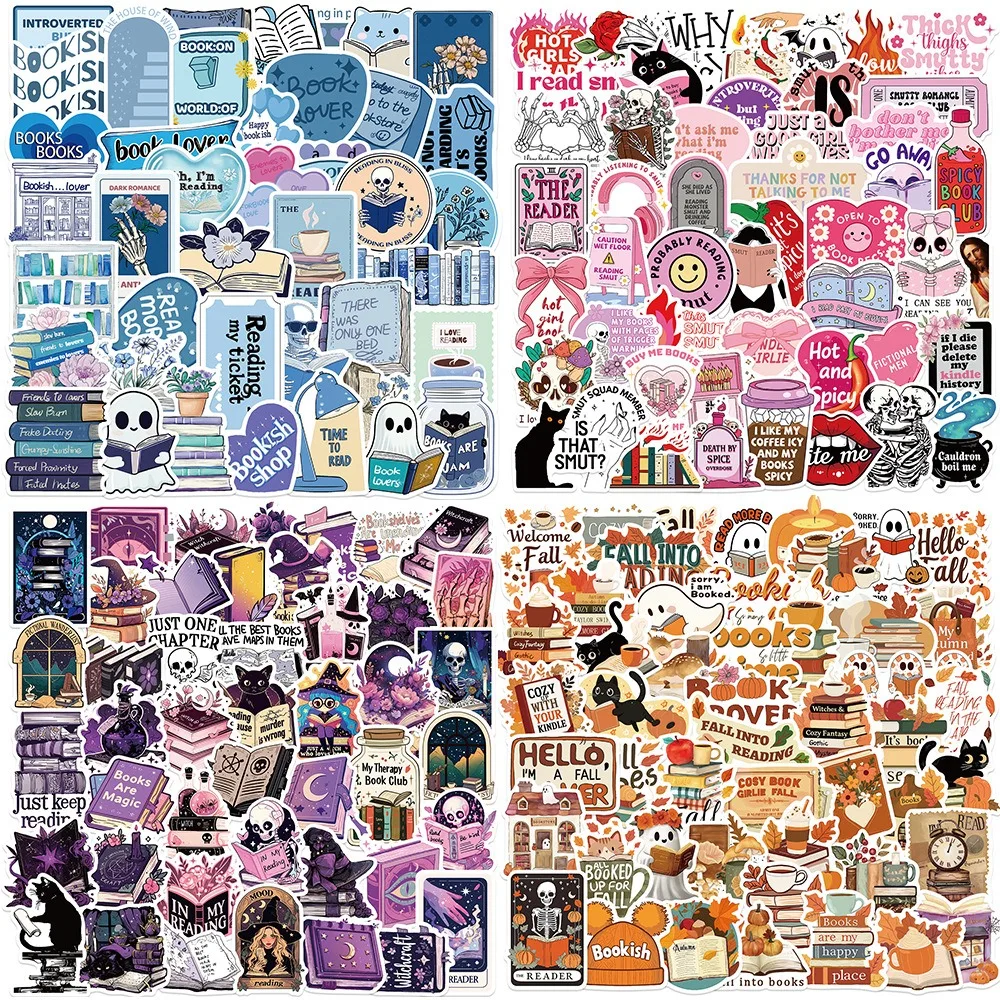 200PCS Bookish Smut Graffiti Stickers Cute Reading Book Sticker DIY Notebook Scrapbook Laptop Cool Decals Kids Toys
200PCS Bookish Smut Graffiti Stickers Cute Reading Book Sticker DIY Notebook Scrapbook Laptop Cool Decals Kids Toys