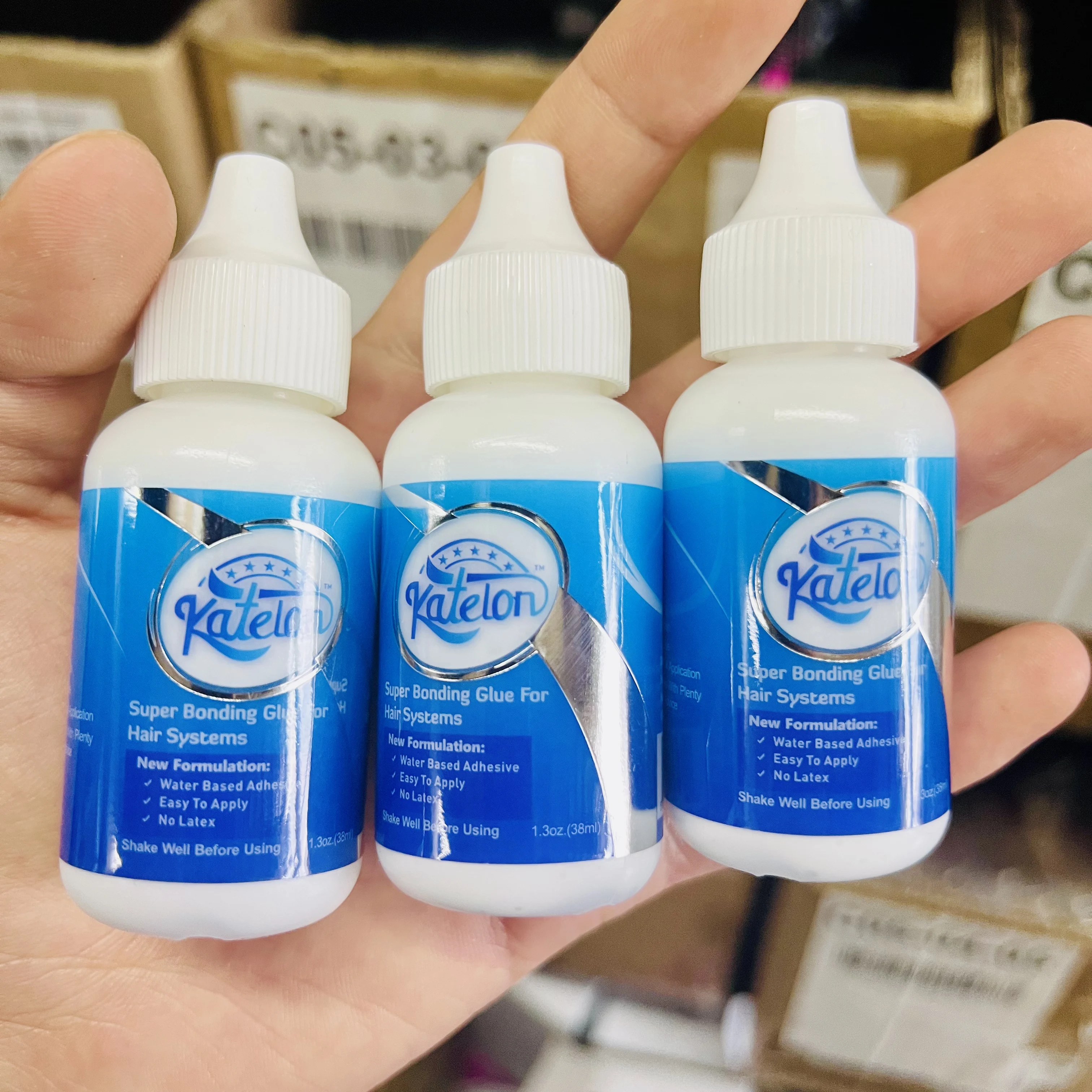 Wholesale 5PCS C-22 Solvent By Walker Tape Remover Ultra Hold Glue for Toupee 15ml Walker Tape Human Hair Wigs Spray With Brush
Wholesale 5PCS C-22 Solvent By Walker Tape Remover Ultra Hold Glue for Toupee 15ml Walker Tape Human Hair Wigs Spray With Brush