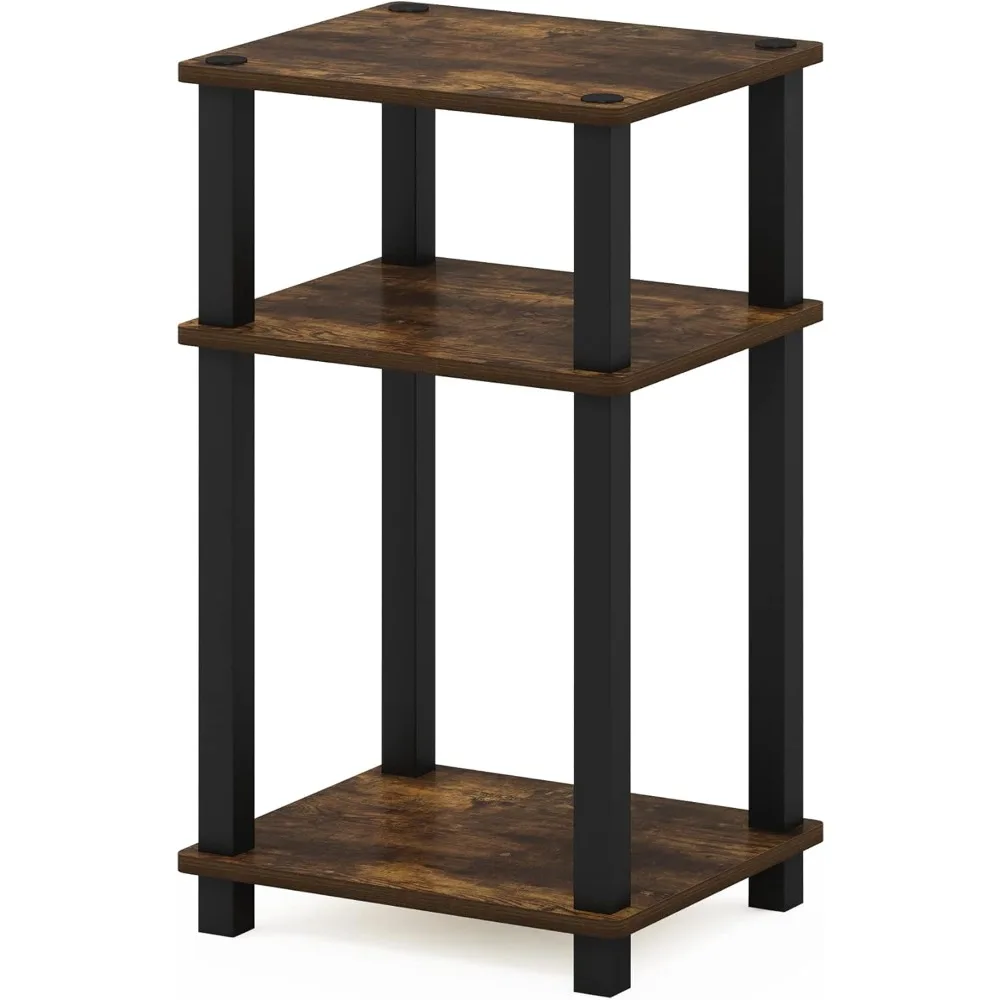 Simplistic End Side Night Stand/Bedside Table with Plastic Tubes, 1-Pack, 2-Tier Plastic Poles
Simplistic End Side Night Stand/Bedside Table with Plastic Tubes, 1-Pack, 2-Tier Plastic Poles