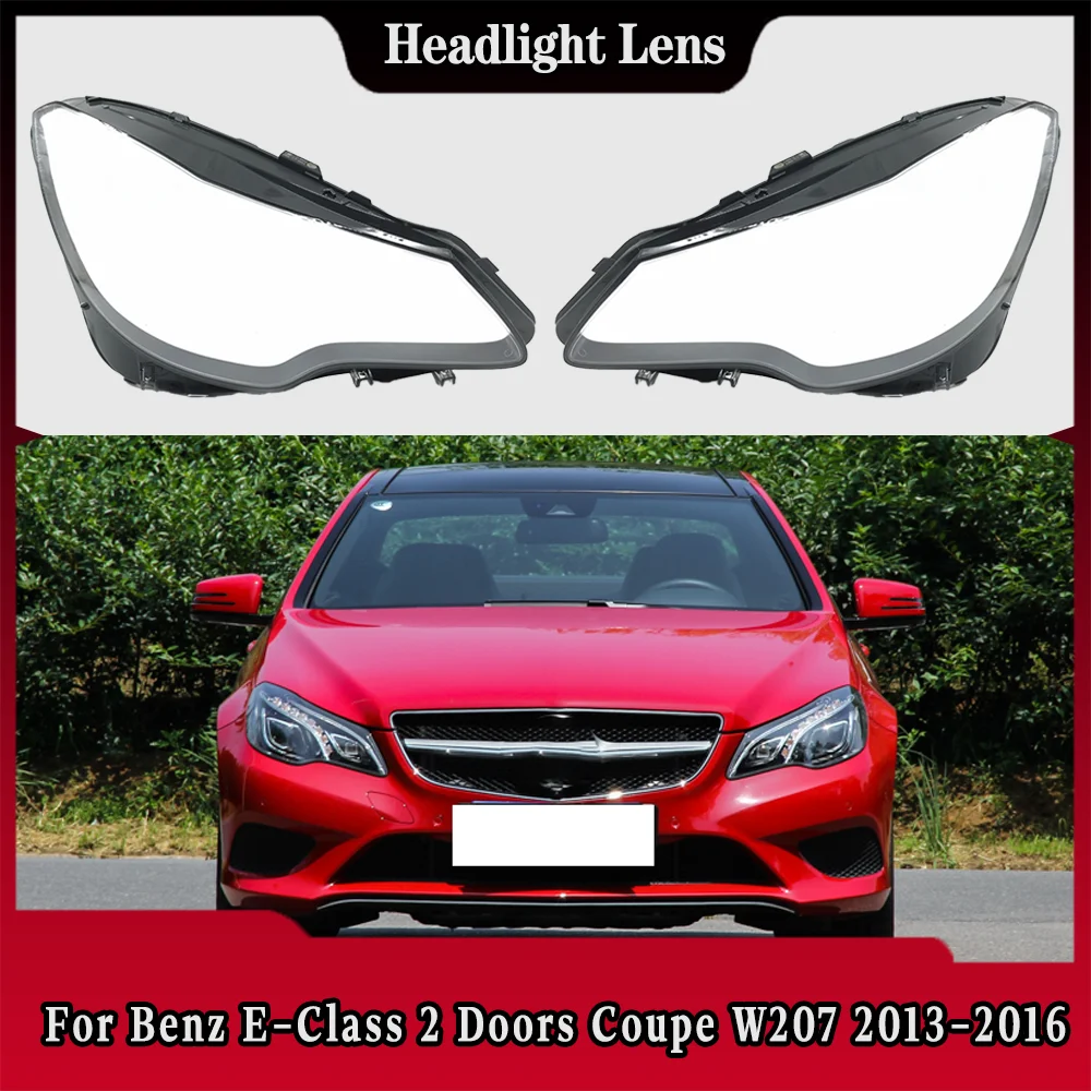 For Benz E-Class 2 Doors Coupe W207 E200 E250 E300 2013 2014 2015 2016 Transparent Headlamp Cover Plexiglass Lampshade
For Benz E-Class 2 Doors Coupe W207 E200 E250 E300 2013 2014 2015 2016 Transparent Headlamp Cover Plexiglass Lampshade