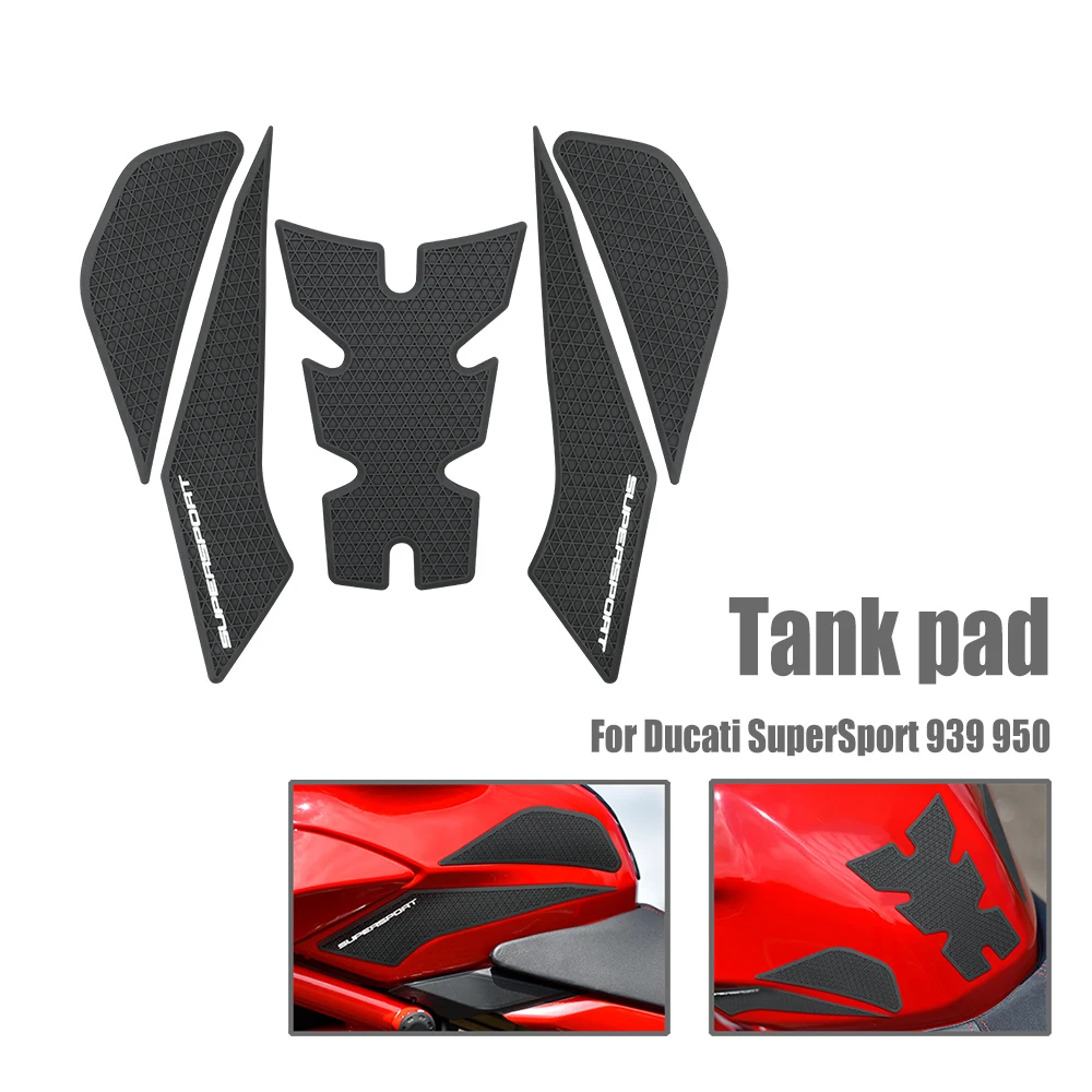 For Ducati SuperSport 939 950 2021 Rubber Tank Anti-slip Sticker Motorcycle Accessories Decal Fuel Side Tank Protection Pad Part
For Ducati SuperSport 939 950 2021 Rubber Tank Anti-slip Sticker Motorcycle Accessories Decal Fuel Side Tank Protection Pad Part