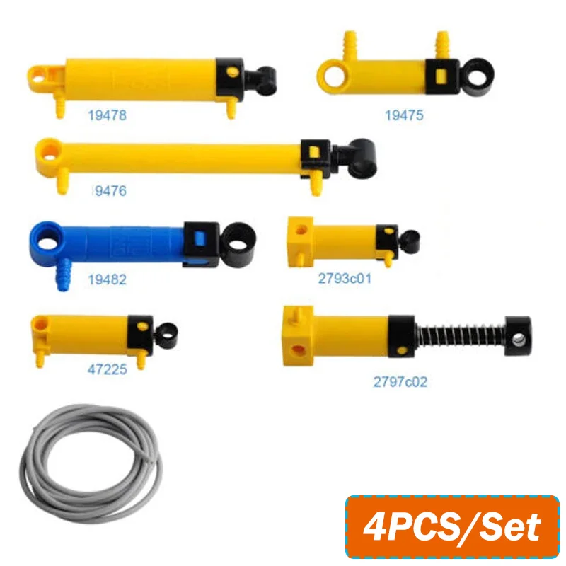 MOC Pneumatic Technology Building Blocks Parts Push Rod Putter 19482/47225/19478 Hose Spring Air Pump Bricks Toys Accessories
MOC Pneumatic Technology Building Blocks Parts Push Rod Putter 19482/47225/19478 Hose Spring Air Pump Bricks Toys Accessories