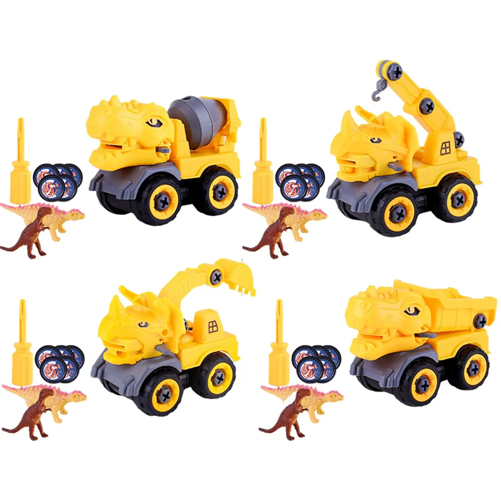 Fun Assembly Dinosaur Car, Toys, Dinosaur Truck with Screwdrivers Dinosaur Engineering Vehicle for for Kids Birthday Gift Gift
Fun Assembly Dinosaur Car, Toys, Dinosaur Truck with Screwdrivers Dinosaur Engineering Vehicle for for Kids Birthday Gift Gift