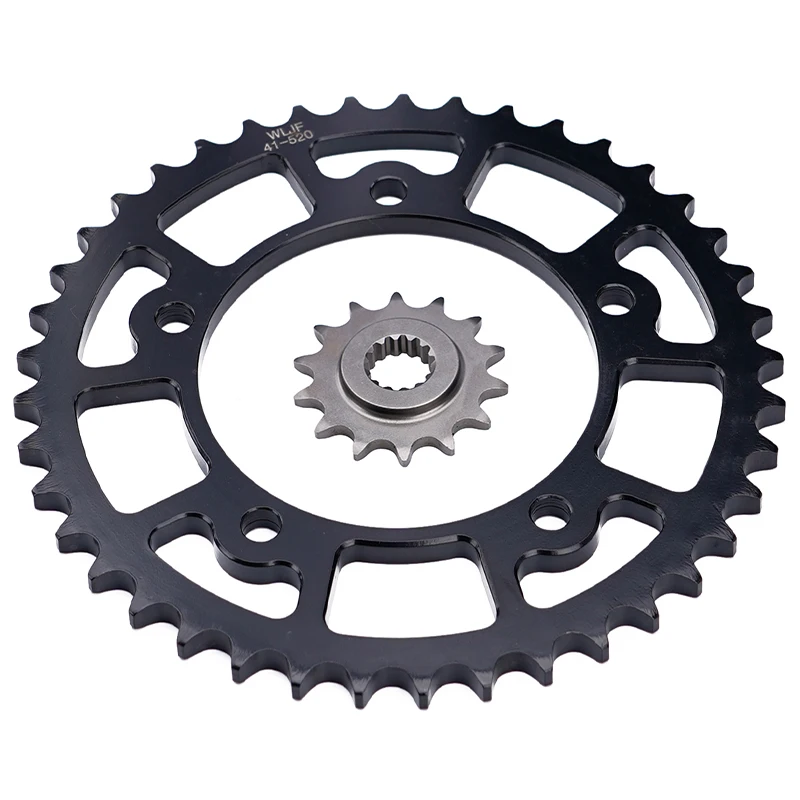 520 41T 14T Motorcycle Front Rear Sprocket For Kove 400 X 400X
520 41T 14T Motorcycle Front Rear Sprocket For Kove 400 X 400X
