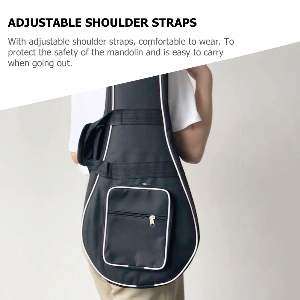 Mandolin Bag Padded Shoulder Waterproof Oxford Cloth Small Musical Instrument Case Backpack Storage Guitar Accessories
Mandolin Bag Padded Shoulder Waterproof Oxford Cloth Small Musical Instrument Case Backpack Storage Guitar Accessories