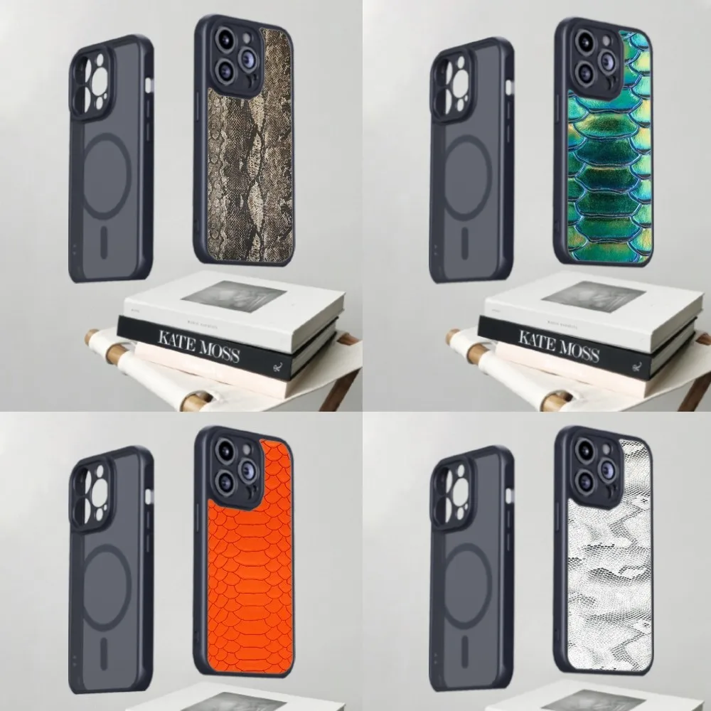 Snake Skin Phone Case For IPhone 15 14 13 Pro Max 11 12 Mini Alex Mirror For Magsafe Wireless Charging Cover
Snake Skin Phone Case For IPhone 15 14 13 Pro Max 11 12 Mini Alex Mirror For Magsafe Wireless Charging Cover