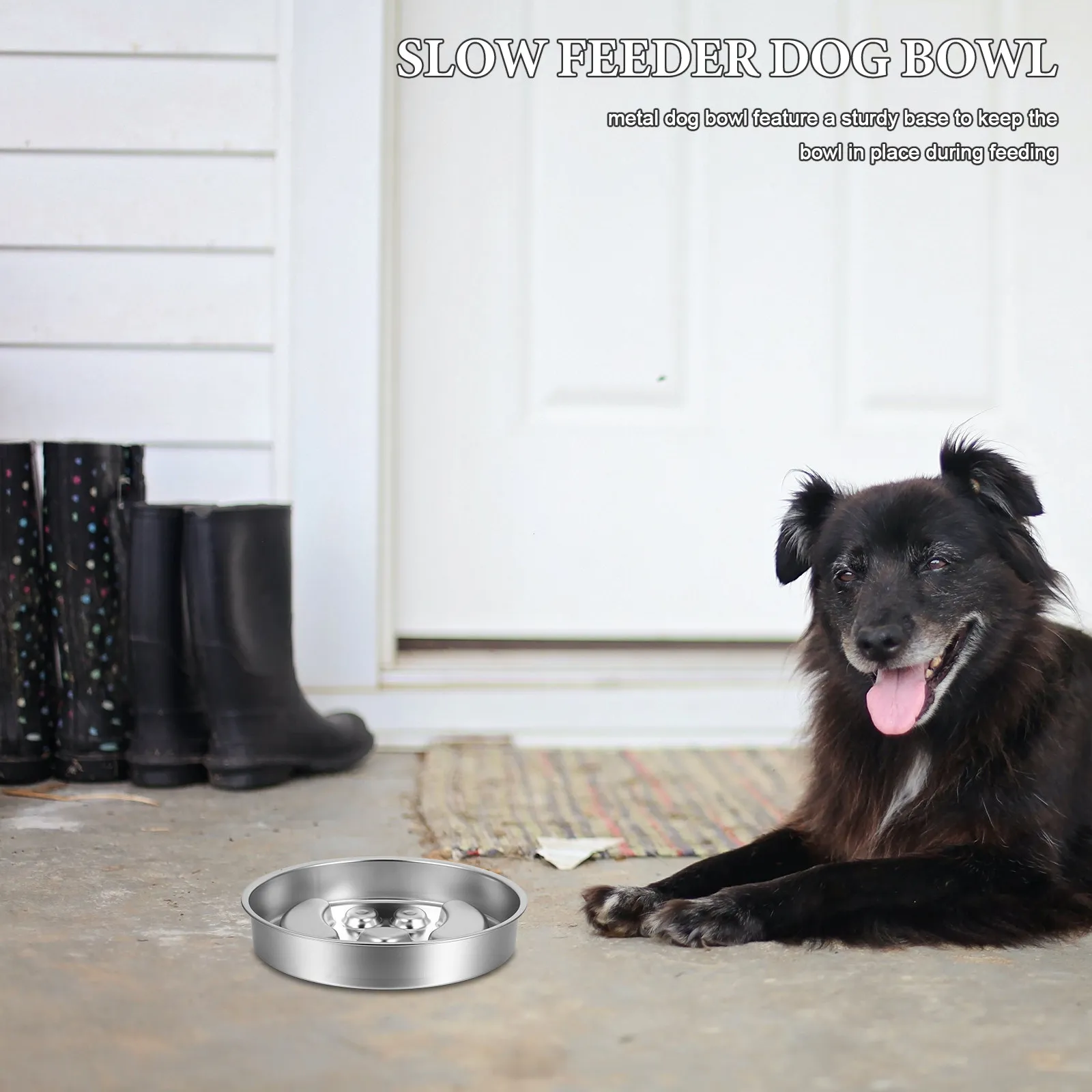 Миска для медленного кормления собак из нержавеющей стали для мелких пород, с нескользящим основанием и поверхностью для вылизывания, для быстрого поедания, способствует здоровому питанию
Миска для медленного кормления собак из нержавеющей стали для мелких пород, с нескользящим основанием и поверхностью для вылизывания, для быстрого поедания, способствует здоровому питанию