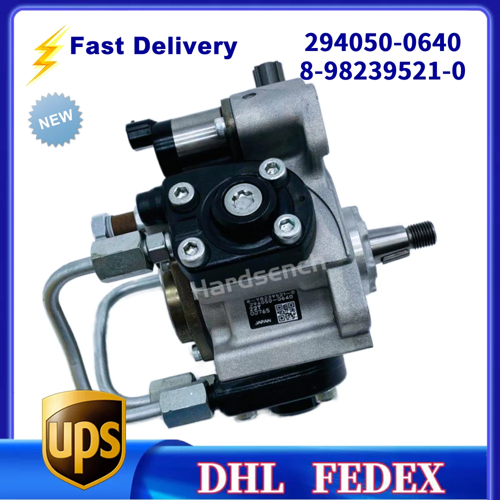294050-0640 HP4 Diesel Fuel Injection Pump 8-98239521-0 Fuel Pump for ISUZU 6HK1
294050-0640 HP4 Diesel Fuel Injection Pump 8-98239521-0 Fuel Pump for ISUZU 6HK1
