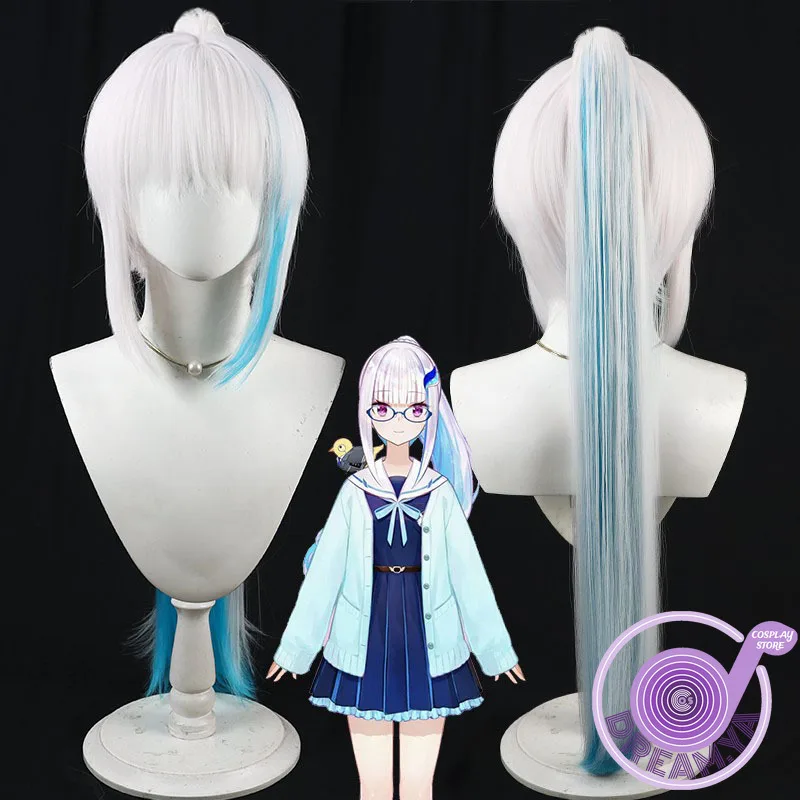 Lize Helesta Cosplay Wig Vtuber White Blue Long Synthetic Hair Heat Resistant Halloween Role Play Party Carnival + Free Wig Cap
Lize Helesta Cosplay Wig Vtuber White Blue Long Synthetic Hair Heat Resistant Halloween Role Play Party Carnival + Free Wig Cap