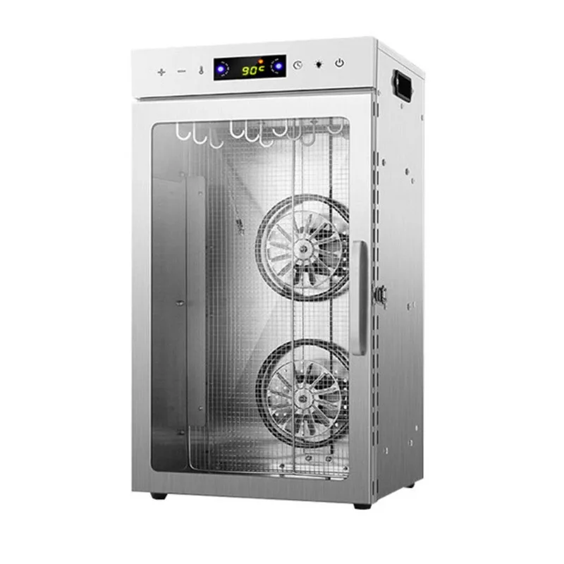 Commercial Automatic Rotating Hanging Dryer Stainless Steel Preserved Food Machine For Sausage Cured Duck Meat Drying Work
Commercial Automatic Rotating Hanging Dryer Stainless Steel Preserved Food Machine For Sausage Cured Duck Meat Drying Work