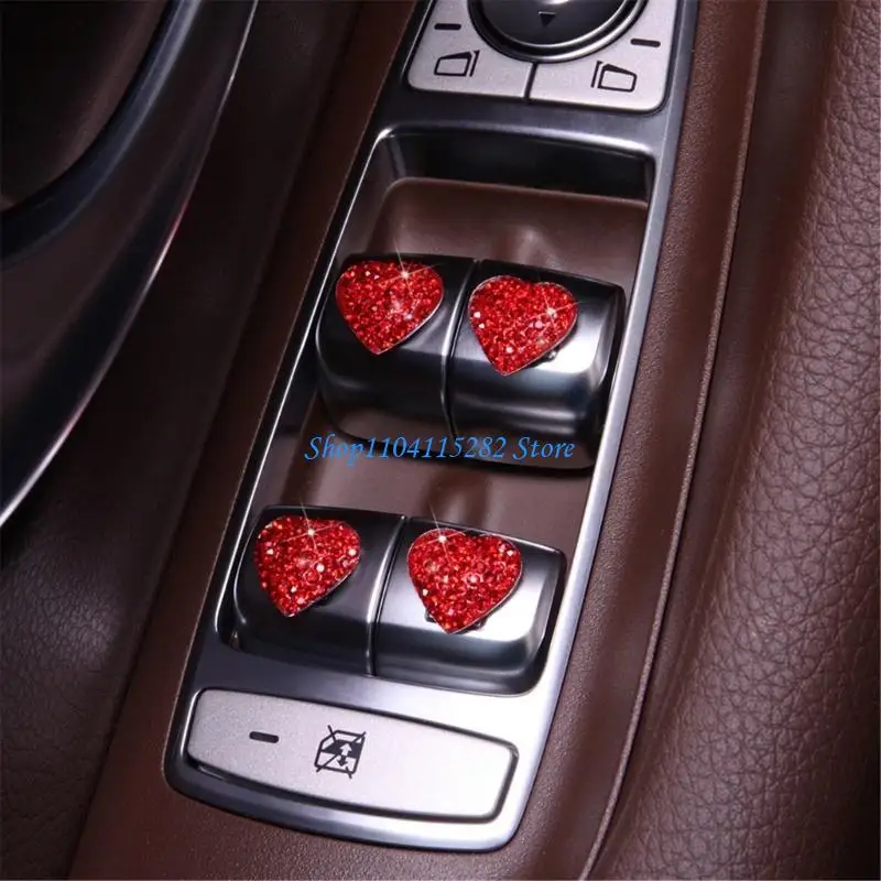 6pcs Crystal Heart Car Stickers Glittering Designs for Unique & Trend Interiors
6pcs Crystal Heart Car Stickers Glittering Designs for Unique & Trend Interiors