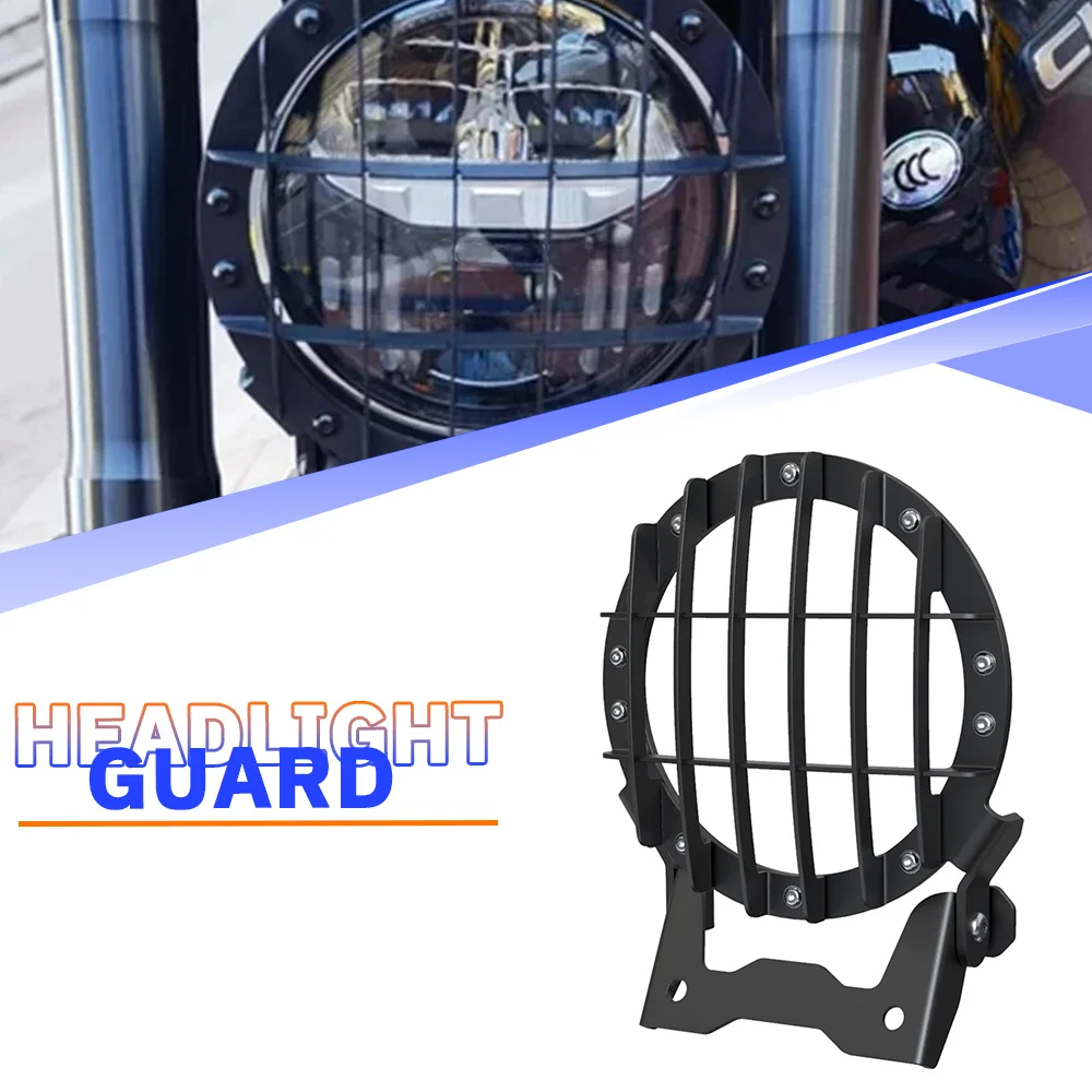 For CFMOTO CLC 450 Bobber/450 CL-C 250CLC CLC450 Bobber Motorcycle Headlight Grille Guard Lense Cover Protector 2023-2025 2026
For CFMOTO CLC 450 Bobber/450 CL-C 250CLC CLC450 Bobber Motorcycle Headlight Grille Guard Lense Cover Protector 2023-2025 2026