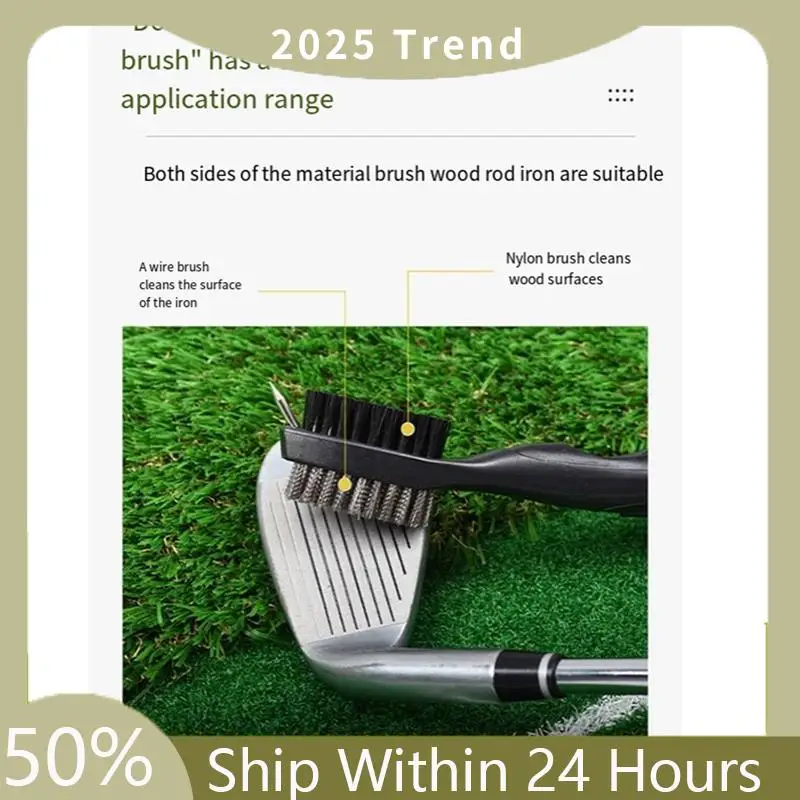 A35F New Golf Club Cleaning Brush, Ball Double-Sided Cleaning Tool, Nylon Steel Brush, Cleaning Tool Accessories
A35F New Golf Club Cleaning Brush, Ball Double-Sided Cleaning Tool, Nylon Steel Brush, Cleaning Tool Accessories