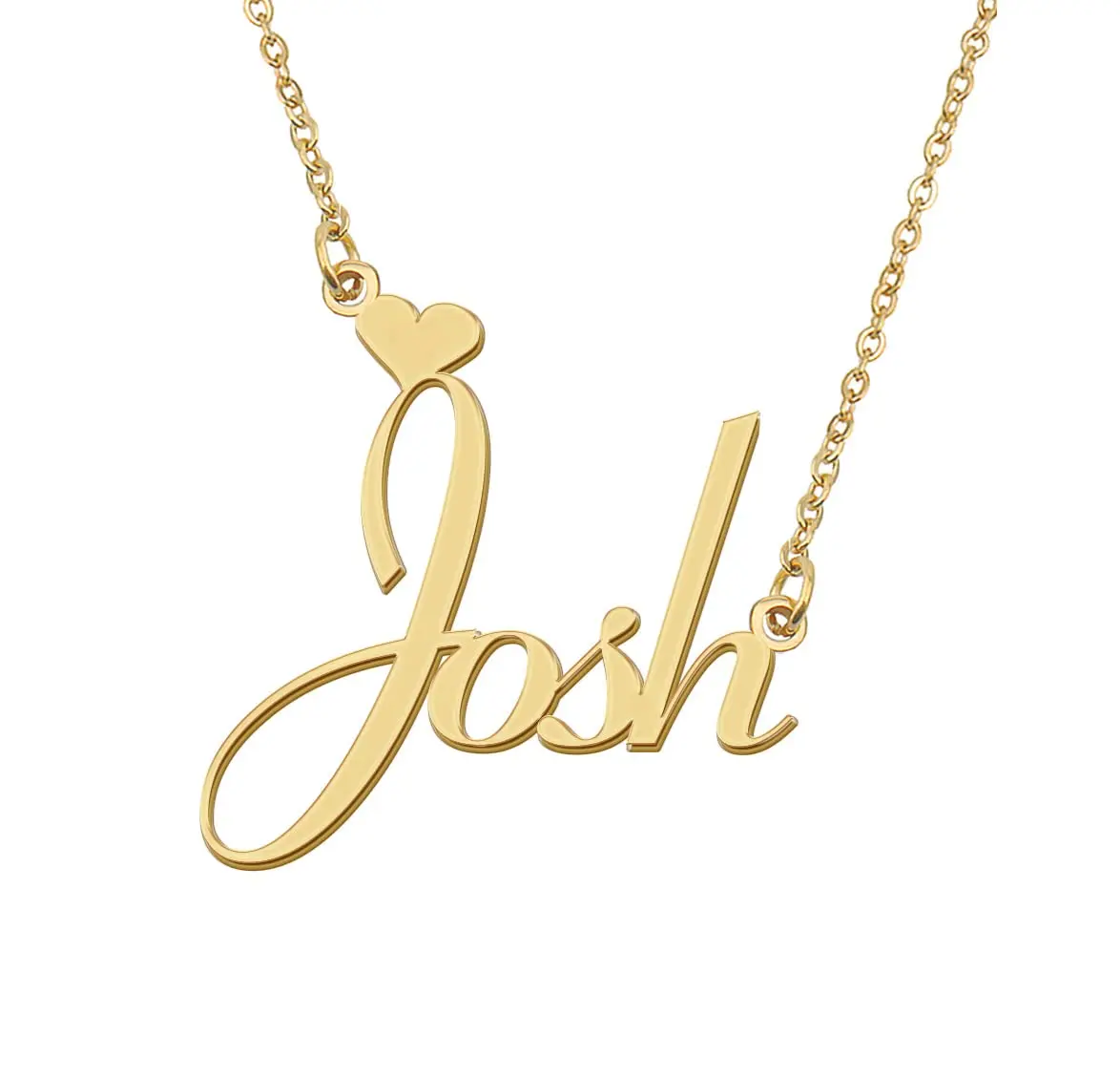 Josh Name Necklace for Women Girl Personalized Stainless Steel Gold color Nameplate Pendant Jewelry Annivesary Mom Gift
Josh Name Necklace for Women Girl Personalized Stainless Steel Gold color Nameplate Pendant Jewelry Annivesary Mom Gift