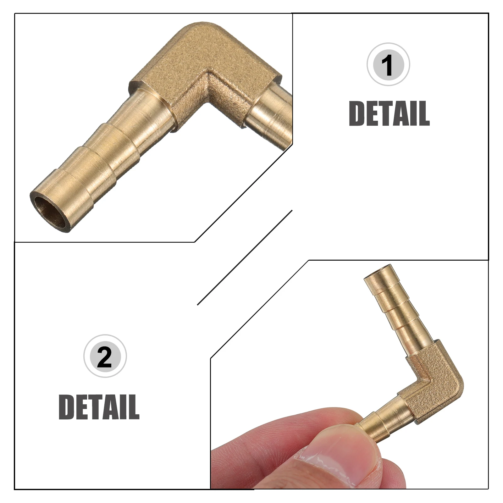 10pcs Pagoda Joint Pipe Connector Elbow Fitting Copper Barb Reducer Water Coupling Sleeve Plumbing HVAC Truck Boat Garden Heater
10pcs Pagoda Joint Pipe Connector Elbow Fitting Copper Barb Reducer Water Coupling Sleeve Plumbing HVAC Truck Boat Garden Heater