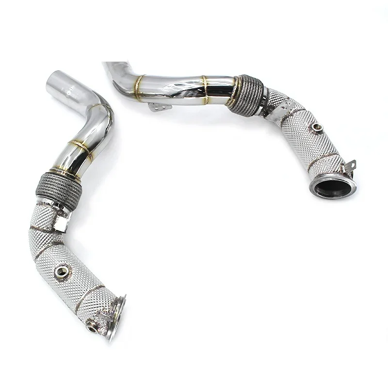 Section High flow Pipes Exhaust Pipes branch downpipe Exhaust Pipe with X5M 4.4T 2013-2020
Section High flow Pipes Exhaust Pipes branch downpipe Exhaust Pipe with X5M 4.4T 2013-2020