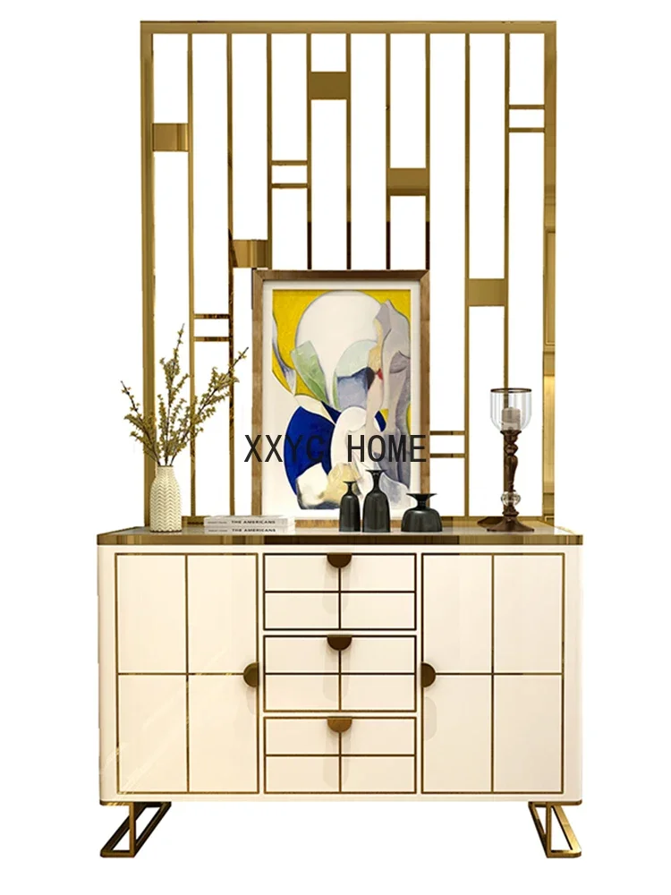 Light Luxury Shoe Cabinet Living Room Hallway Home Large Capacity Decorative Locker Screen Entrance Cabinet
Light Luxury Shoe Cabinet Living Room Hallway Home Large Capacity Decorative Locker Screen Entrance Cabinet