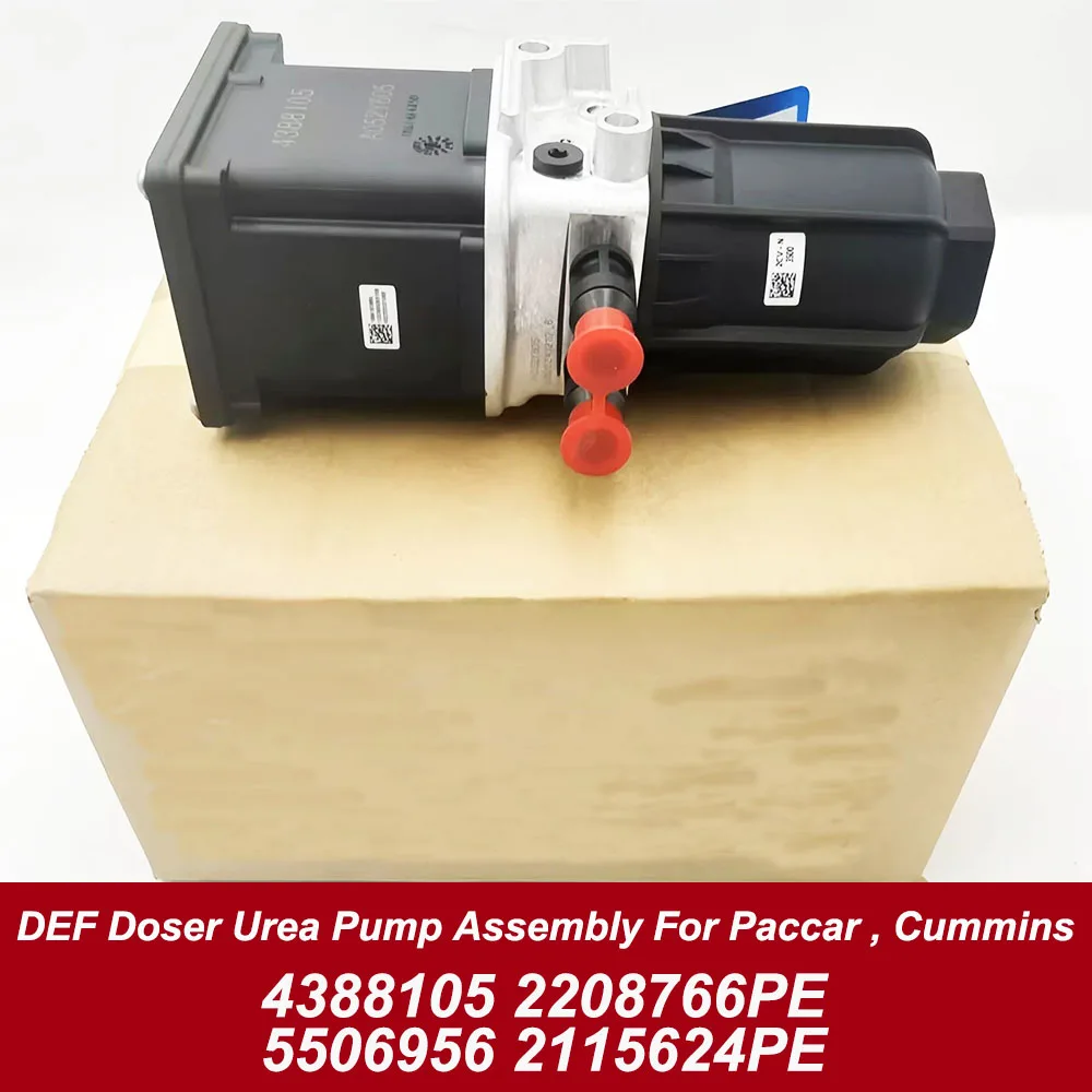 New Diesel Engine DEF Doser Urea Pump Assembly OEM 4388105 2208766PE 5506956RX 5506956 2115624PE 2208766 For Paccar, Cummins
New Diesel Engine DEF Doser Urea Pump Assembly OEM 4388105 2208766PE 5506956RX 5506956 2115624PE 2208766 For Paccar, Cummins