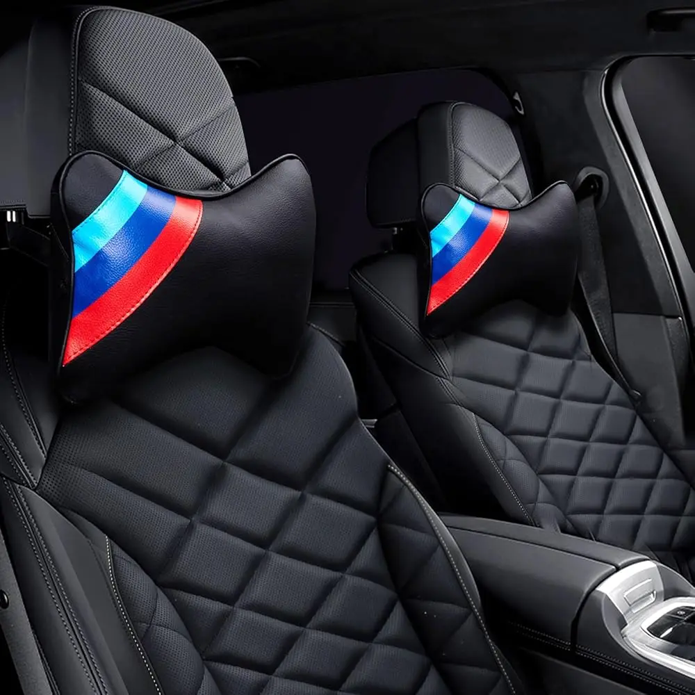 2 PCS Car Headrest Pillow for BMW Accessories, Car Soft PU Leather Neck Pillow Support
2 PCS Car Headrest Pillow for BMW Accessories, Car Soft PU Leather Neck Pillow Support