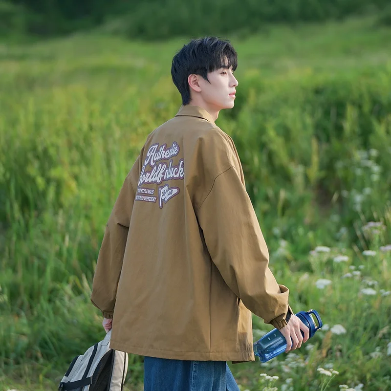 Мужская повседневная куртка-жакет, верхняя одежда, весна-осень 2024, новая коллекция, в стиле ретро, японский стиль, модная, универсальная, молодежная, популярная
Мужская повседневная куртка-жакет, верхняя одежда, весна-осень 2024, новая коллекция, в стиле ретро, японский стиль, модная, универсальная, молодежная, популярная