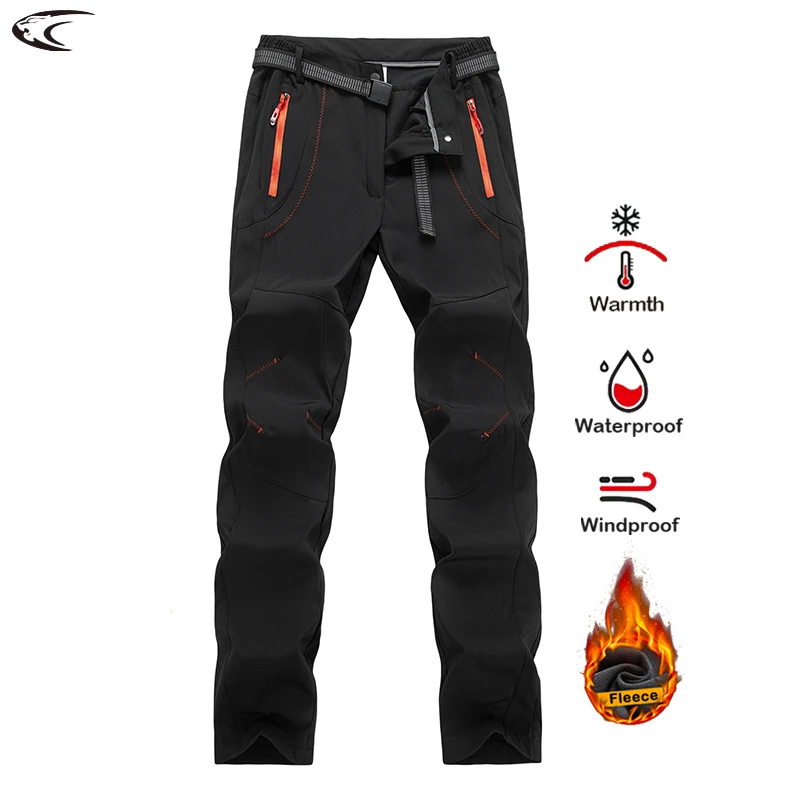 LNGXO Thick Warm Fleece Winter Pants Women Waterproof Hiking Trekking Camping Skiing Soft Shell Pants Outdoor Windproof Trousers
LNGXO Thick Warm Fleece Winter Pants Women Waterproof Hiking Trekking Camping Skiing Soft Shell Pants Outdoor Windproof Trousers
