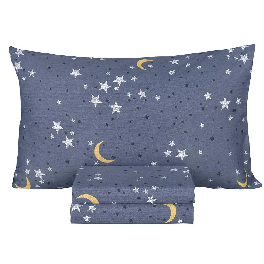 Комплект постельного белья для мальчиков и девочек Moon & Stars, 100% хлопок, 3 предмета, для двуспальной кровати, для детей, малышей и подростков: простыня, натяжная простыня и наволочка.
Комплект постельного белья для мальчиков и девочек Moon & Stars, 100% хлопок, 3 предмета, для двуспальной кровати, для детей, малышей и подростков: простыня, натяжная простыня и наволочка.