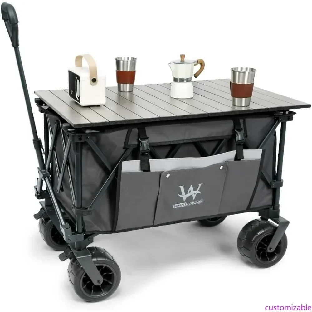 Hot-sellingHigh-Capacity 400Lbs Folding Utility Wagon with All-Terrain Wheels for Outdoor Activities and Heavy-Duty Use
Hot-sellingHigh-Capacity 400Lbs Folding Utility Wagon with All-Terrain Wheels for Outdoor Activities and Heavy-Duty Use