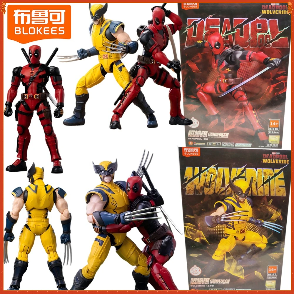 BLOKEES Original Marvel Champion Class Series Action Figures Cartoon Fashion Trend Assembly Movable Model Toys Boys Girls Gifts
BLOKEES Original Marvel Champion Class Series Action Figures Cartoon Fashion Trend Assembly Movable Model Toys Boys Girls Gifts