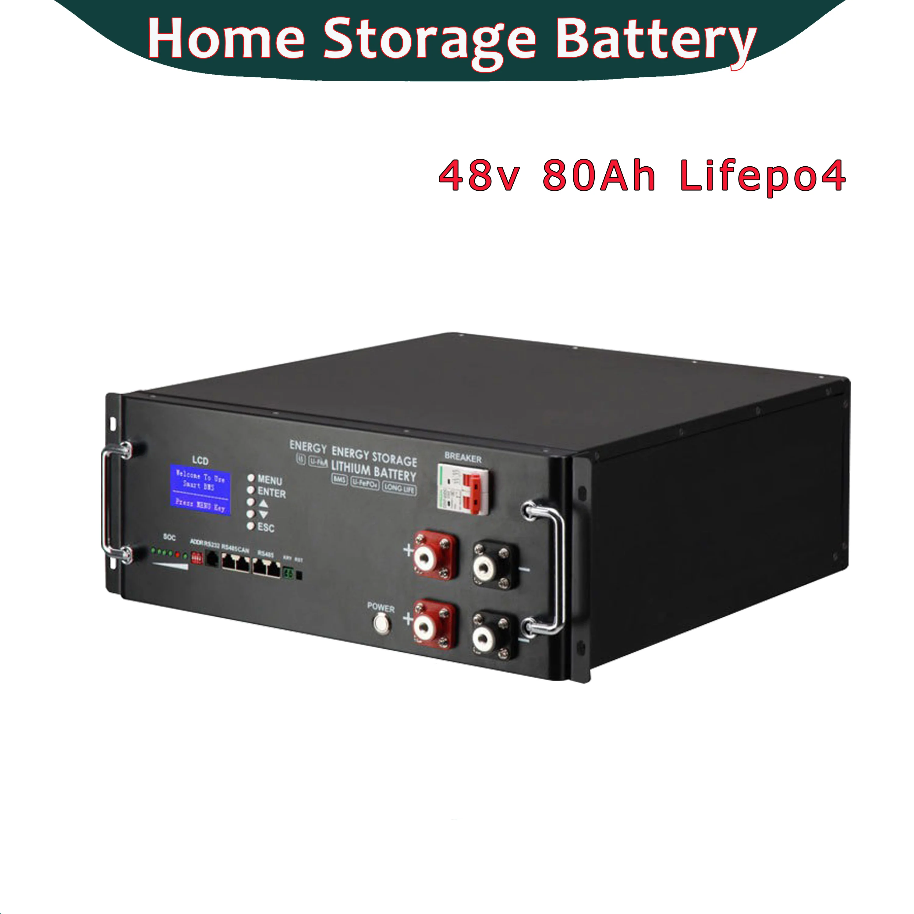 Аккумулятор LifePO4 48 В, 80 Ач для встроенного BMS 80 А для домашней системы хранения энергии
Аккумулятор LifePO4 48 В, 80 Ач для встроенного BMS 80 А для домашней системы хранения энергии