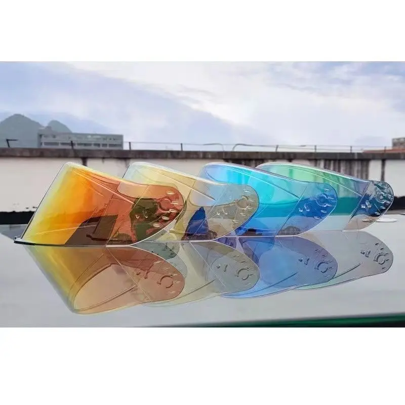 Helmet Lens Sunglasses Color Tea Silver Plating Sun Protection Lens Aurora Magic Color Night Vision Lens Flip Motorcycle Helmet
Helmet Lens Sunglasses Color Tea Silver Plating Sun Protection Lens Aurora Magic Color Night Vision Lens Flip Motorcycle Helmet