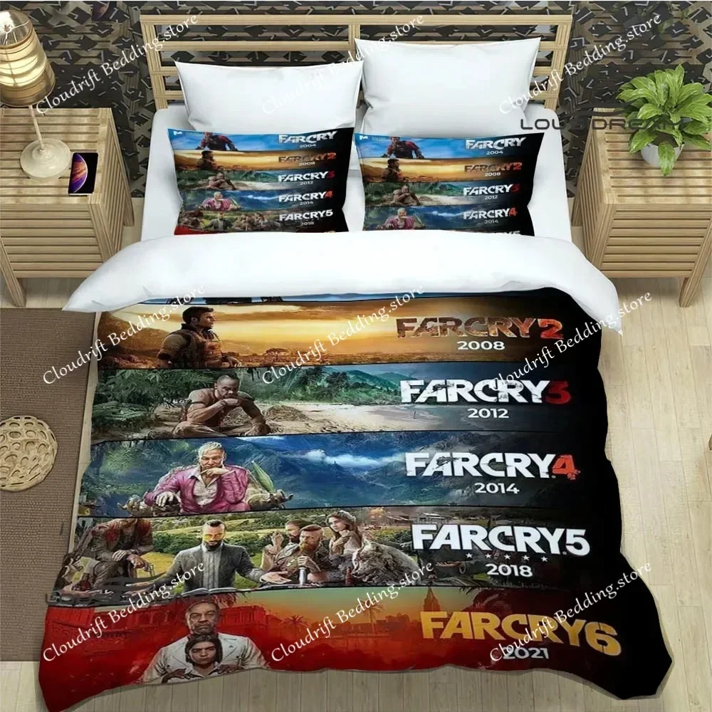 3D Game Farcry printed Cartoon Bedding Sets exquisite bed supplies set duvet cover bed comforter set luxury birthday gift026
3D Game Farcry printed Cartoon Bedding Sets exquisite bed supplies set duvet cover bed comforter set luxury birthday gift026