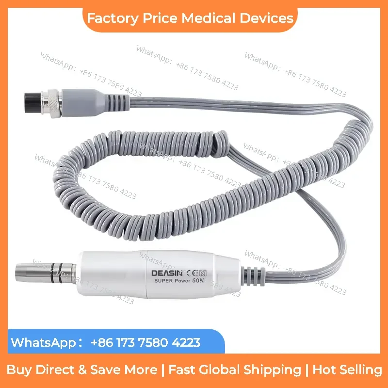 2026 E-type 50k RPM Brushless Micromotor Polishing Handpiece Electric Micro Motor Handpiece for Micromotor Polisher
2026 E-type 50k RPM Brushless Micromotor Polishing Handpiece Electric Micro Motor Handpiece for Micromotor Polisher