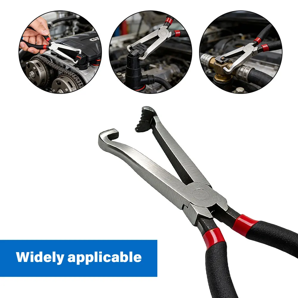 Электрические клещи для отъединения автомобильных топливных магистралей, набор инструментов для снятия провода для резки масляных труб, разъем для грузовика, сепаратор, инструменты для ремонта
Электрические клещи для отъединения автомобильных топливных магистралей, набор инструментов для снятия провода для резки масляных труб, разъем для грузовика, сепаратор, инструменты для ремонта