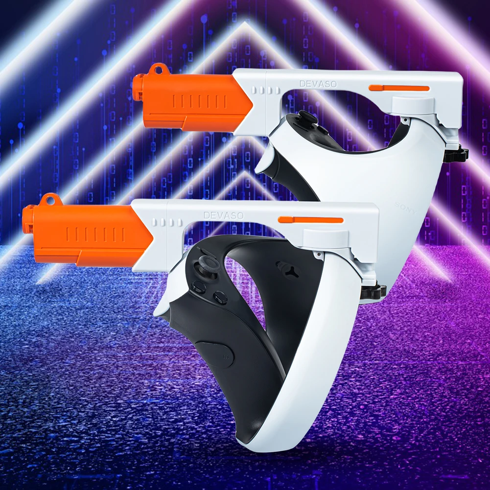 Magnetic Gun Stock Accessory Quick Release VR Shooting Gun Controller Somatosensory Gun Mount Controller Grips for PSVR2
Magnetic Gun Stock Accessory Quick Release VR Shooting Gun Controller Somatosensory Gun Mount Controller Grips for PSVR2