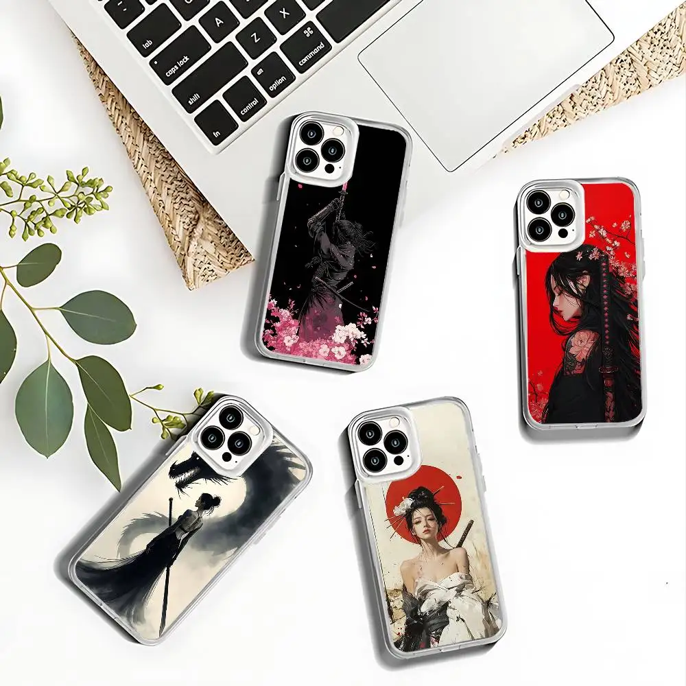 Samurai Warrior Geisha Phone Case For iPhone 17,16,15,14,13,12,11 Pro,Max,Plus,X,XS,XR,SE4,E Mini Transparent Soft Cover 
Samurai Warrior Geisha Phone Case For iPhone 17,16,15,14,13,12,11 Pro,Max,Plus,X,XS,XR,SE4,E Mini Transparent Soft Cover