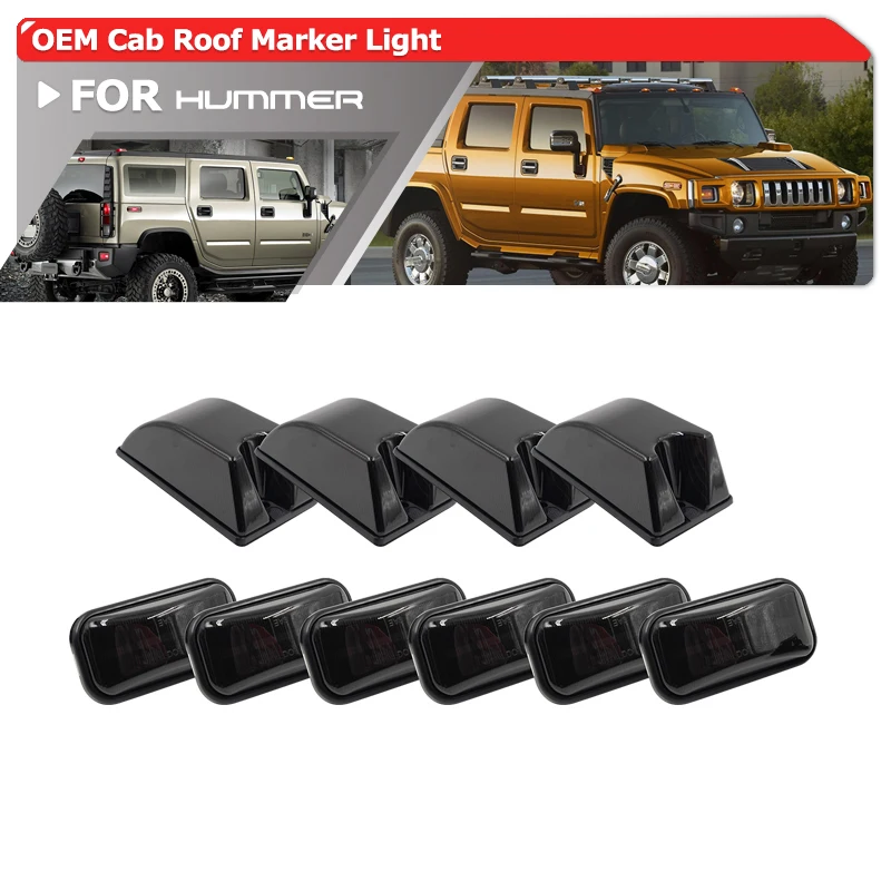 Комплекты габаритных фонарей для крыши кабины, 10 шт., F & R для Hummer H2 2003-2009 H2 SUT 2005-2009 OEM №: 25809312 16531442 15060525
Комплекты габаритных фонарей для крыши кабины, 10 шт., F & R для Hummer H2 2003-2009 H2 SUT 2005-2009 OEM №: 25809312 16531442 15060525