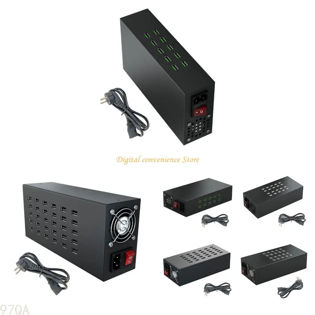 97qa Space Saving 40/30/20/10 Порт USB Зарядка 300 Вт для эффективного управления устройствами
97qa Space Saving 40/30/20/10 Порт USB Зарядка 300 Вт для эффективного управления устройствами