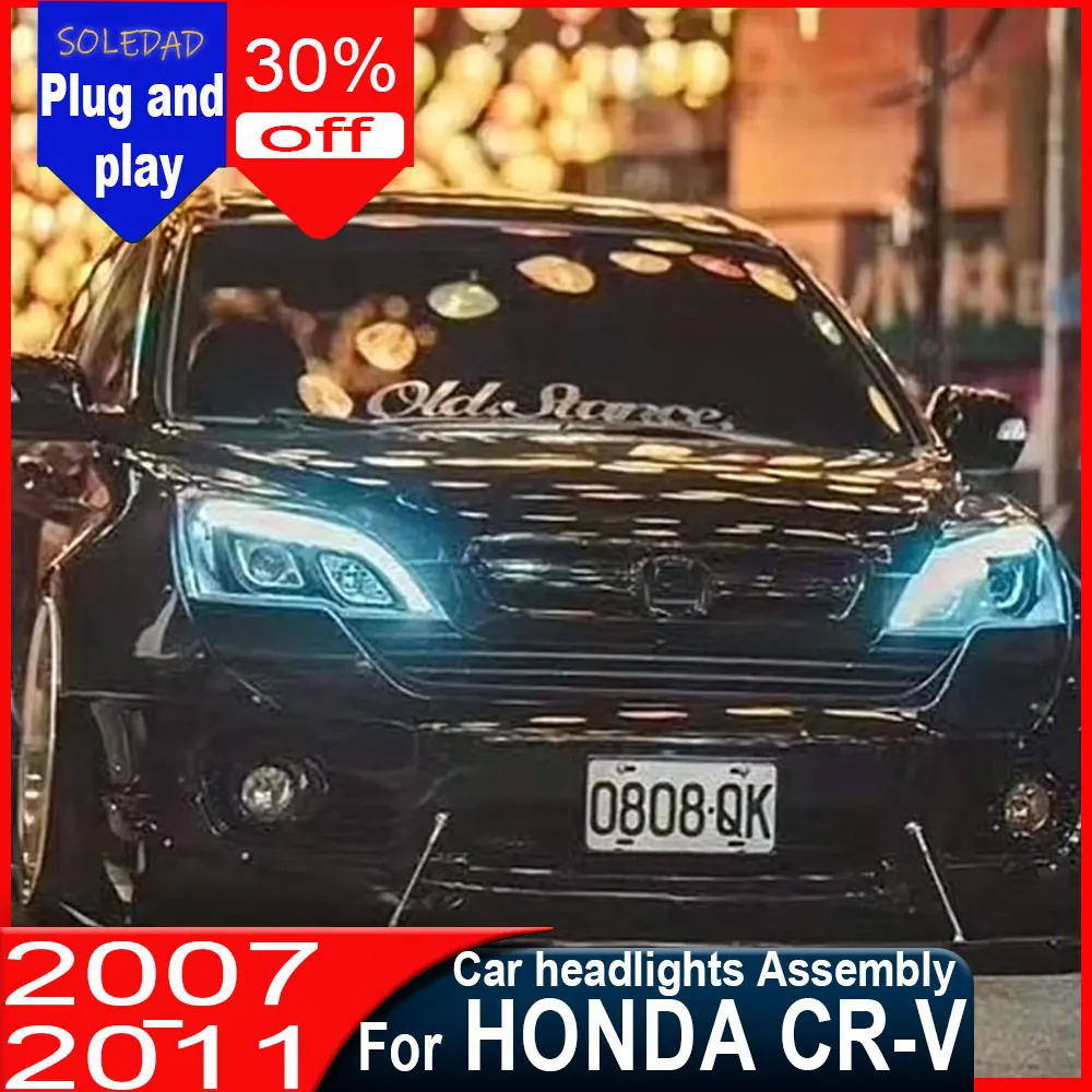 Car Head Lamp for Honda CR-V Headlights 2007 2008 2009 2010 2011 LED Headlight led DRL Double Lens Hid Bi Xenon Auto Accessories
Car Head Lamp for Honda CR-V Headlights 2007 2008 2009 2010 2011 LED Headlight led DRL Double Lens Hid Bi Xenon Auto Accessories