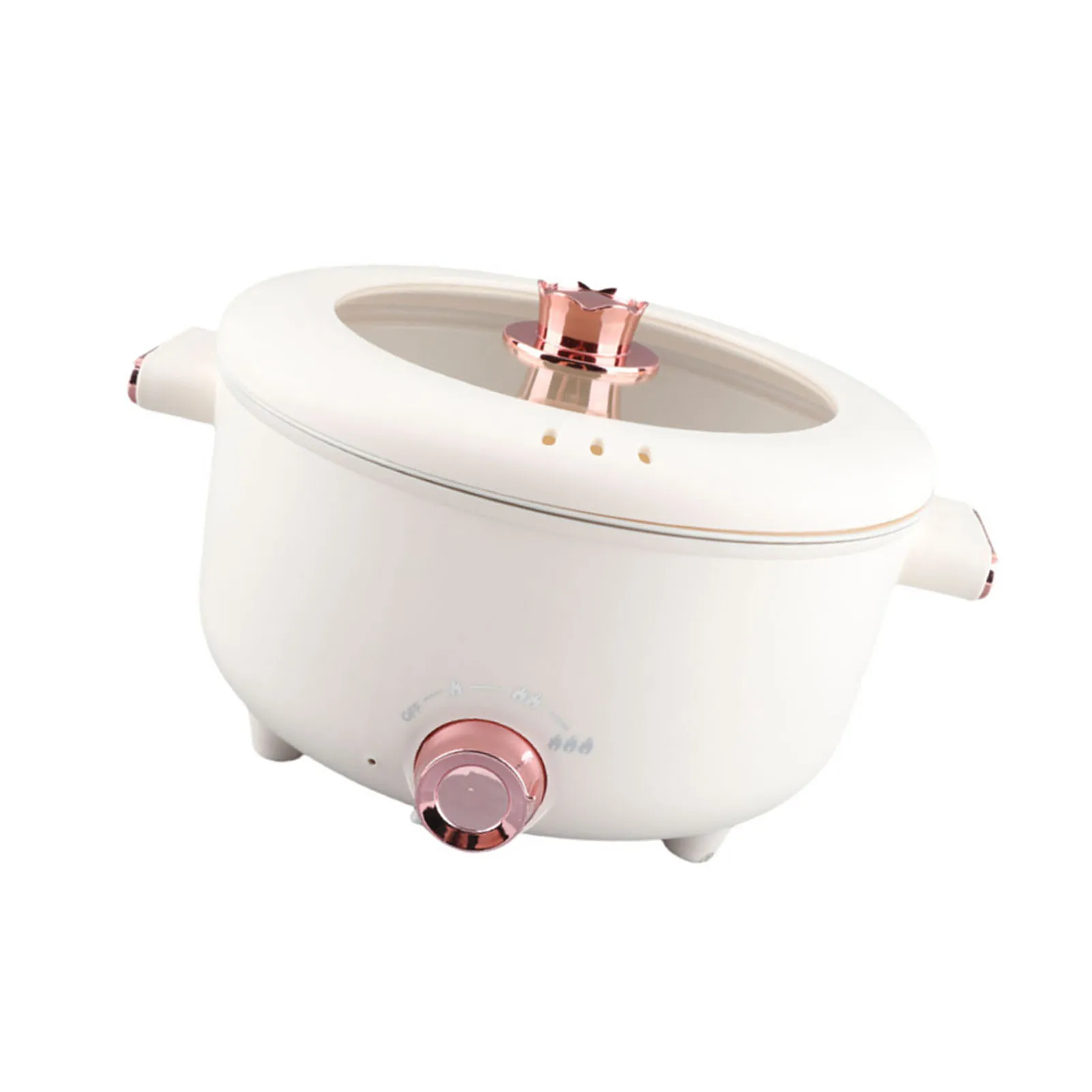 Electric Hot Pot 3.5L Rapid Noodles Cooker Multifunctional Cooking Pot for Ramen Egg Pasta Dumpling Soup Porridge Oatmeal White
Electric Hot Pot 3.5L Rapid Noodles Cooker Multifunctional Cooking Pot for Ramen Egg Pasta Dumpling Soup Porridge Oatmeal White