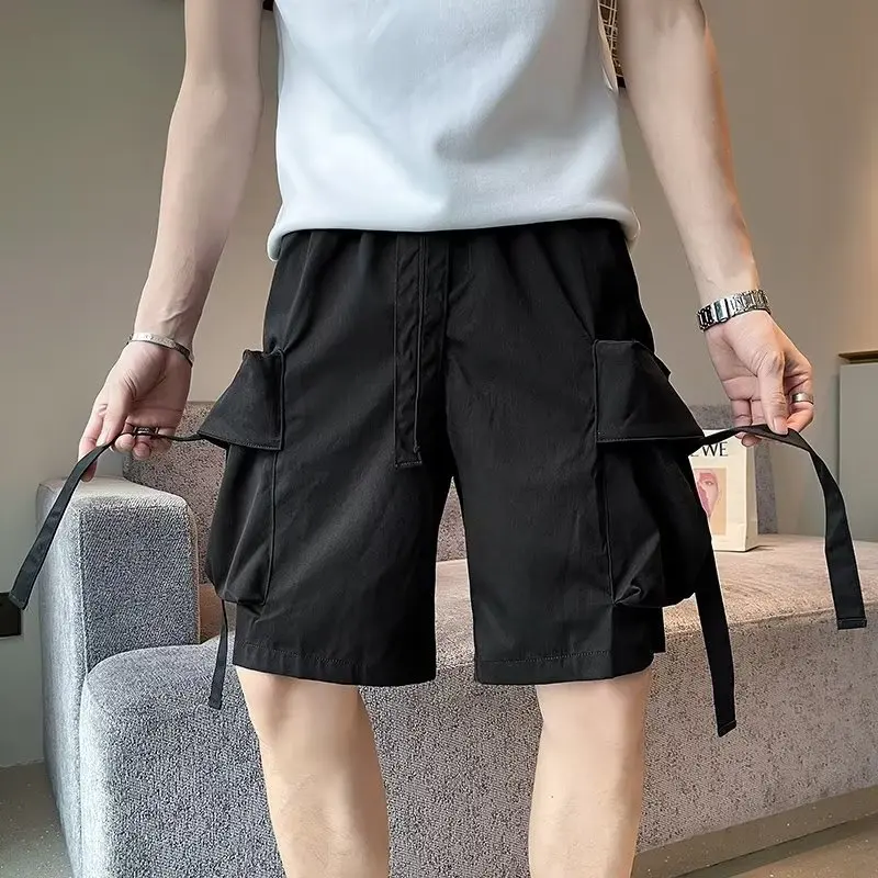 2025summer Men's Solid Color Large Pocket Workwear Shorts, Cropped Shorts, Student Shorts, Loose, Trendy, Casual, Thin, Sporty
2025summer Men's Solid Color Large Pocket Workwear Shorts, Cropped Shorts, Student Shorts, Loose, Trendy, Casual, Thin, Sporty