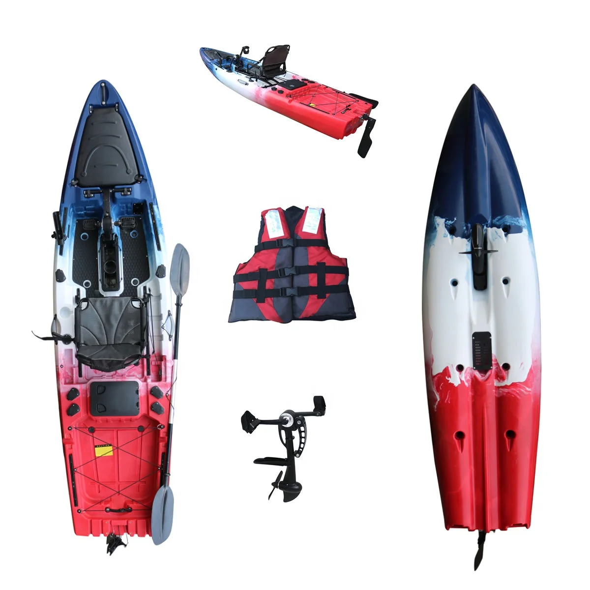 Vicking 2025 New Arrival 11.6ft Fishing Kayak Pedal Drive Kayak for Sea Pedal Kayak Hdpe Material WithElectric Trolling Motor
Vicking 2025 New Arrival 11.6ft Fishing Kayak Pedal Drive Kayak for Sea Pedal Kayak Hdpe Material WithElectric Trolling Motor