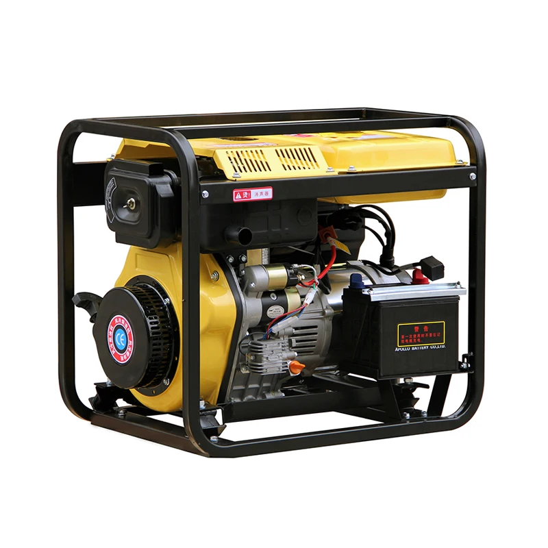 Open-Frame 5KW 220V 50Hz DG6000E Single-Phase Diesel Generator
Open-Frame 5KW 220V 50Hz DG6000E Single-Phase Diesel Generator